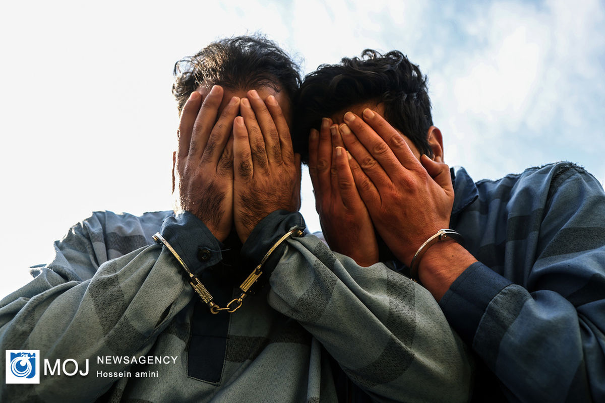 دستگیری سارقان و زورگیران توسط پلیس آگاهی پایتخت