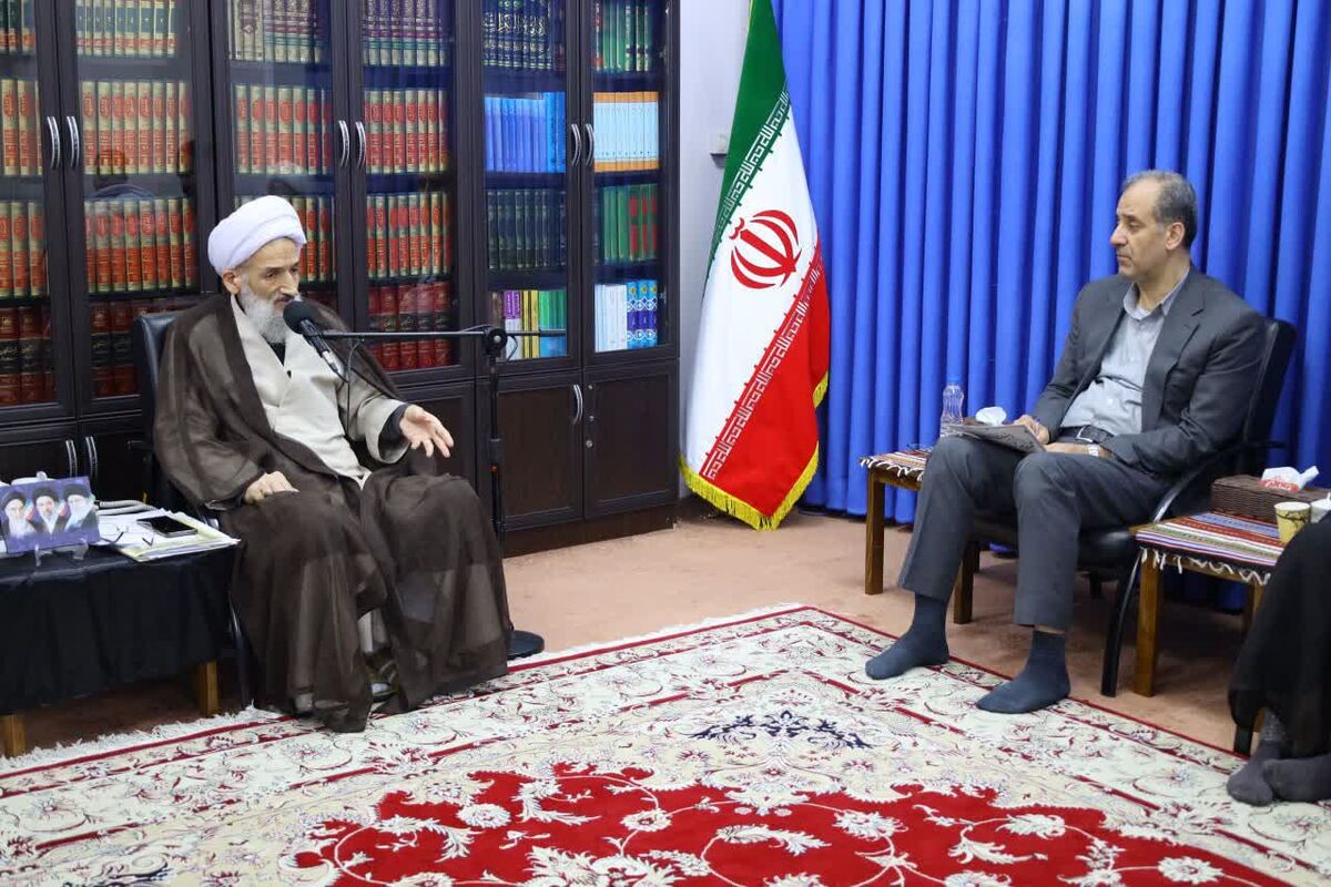 دیدار مدیرکل غله با نماینده ولی فقیه در مازندران