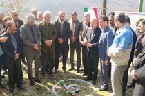 آغاز عملیات اجرایی پروژه آبرسانی «شهدای هزارجریب » گلوگاه