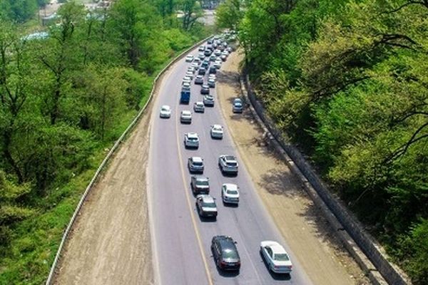 ممنوعیت تردد از مسیر جنوب به شمال محور چالوس و آزادراه تهران - شمال