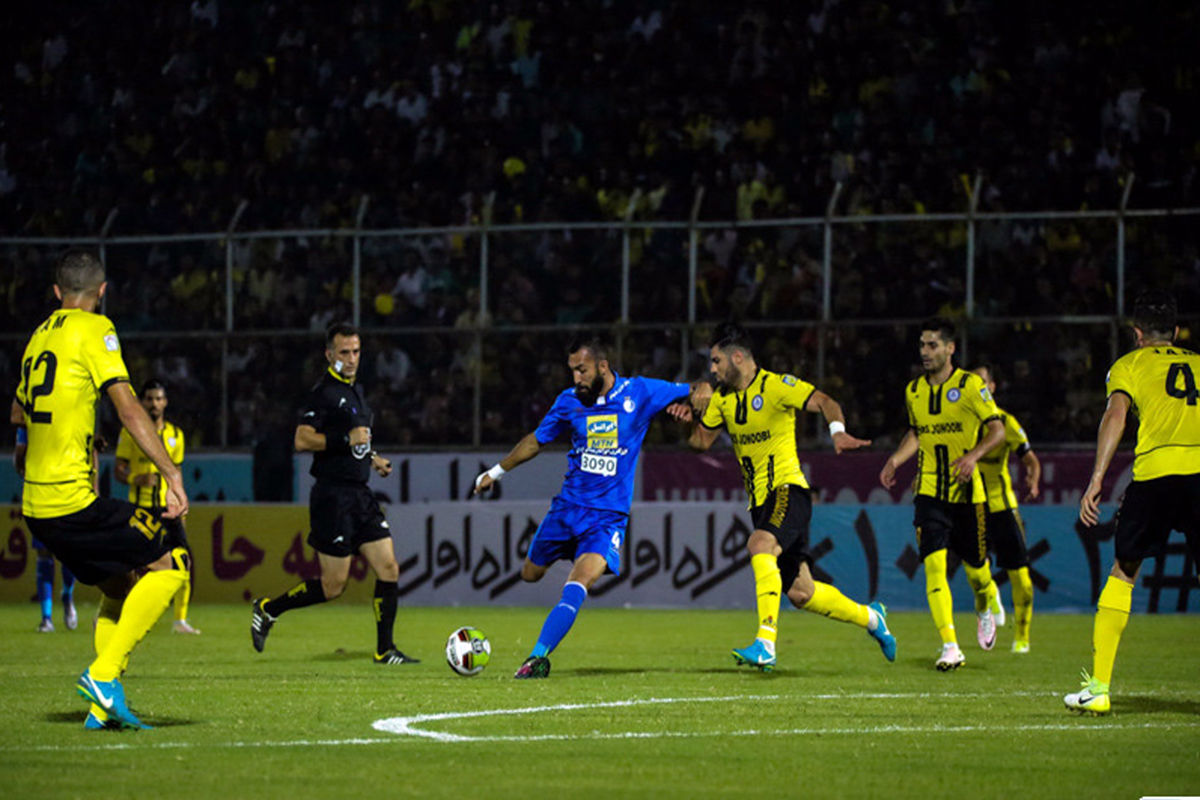 بازی پارس جنوبی جم و استقلال1