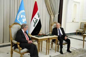 رئیس‌جمهور عراق با دبیرکل سازمان ملل دیدار کرد