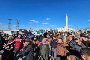 دمشق صحنه تظاهرات گسترده علیه جنایات اسرائیل در بیت‌جن شد