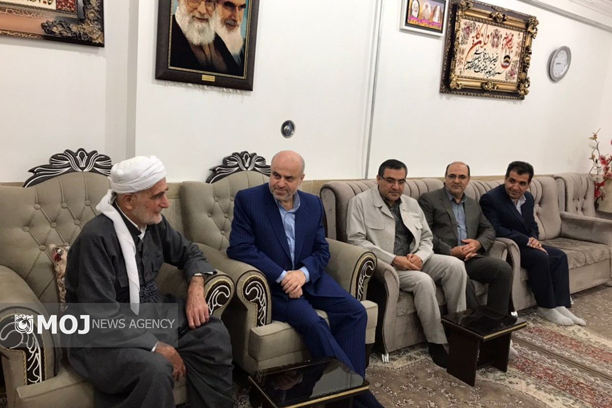 دیدار رئیس کل دادگستری استان کردستان با امام جمعه شهرستان بانه