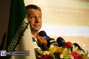 معارفه مارک ویلموتس سرمربی جدید تیم ملی فوتبال ایران