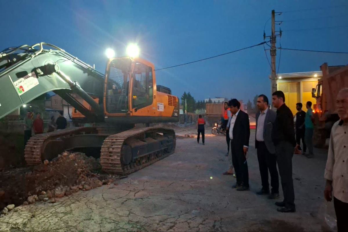 پایان ترمیم فرونشست جاده میاندورود