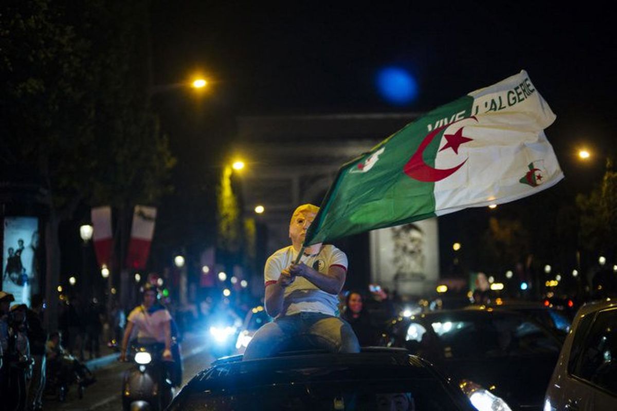 بازداشت طرفداران الجزایر در فرانسه