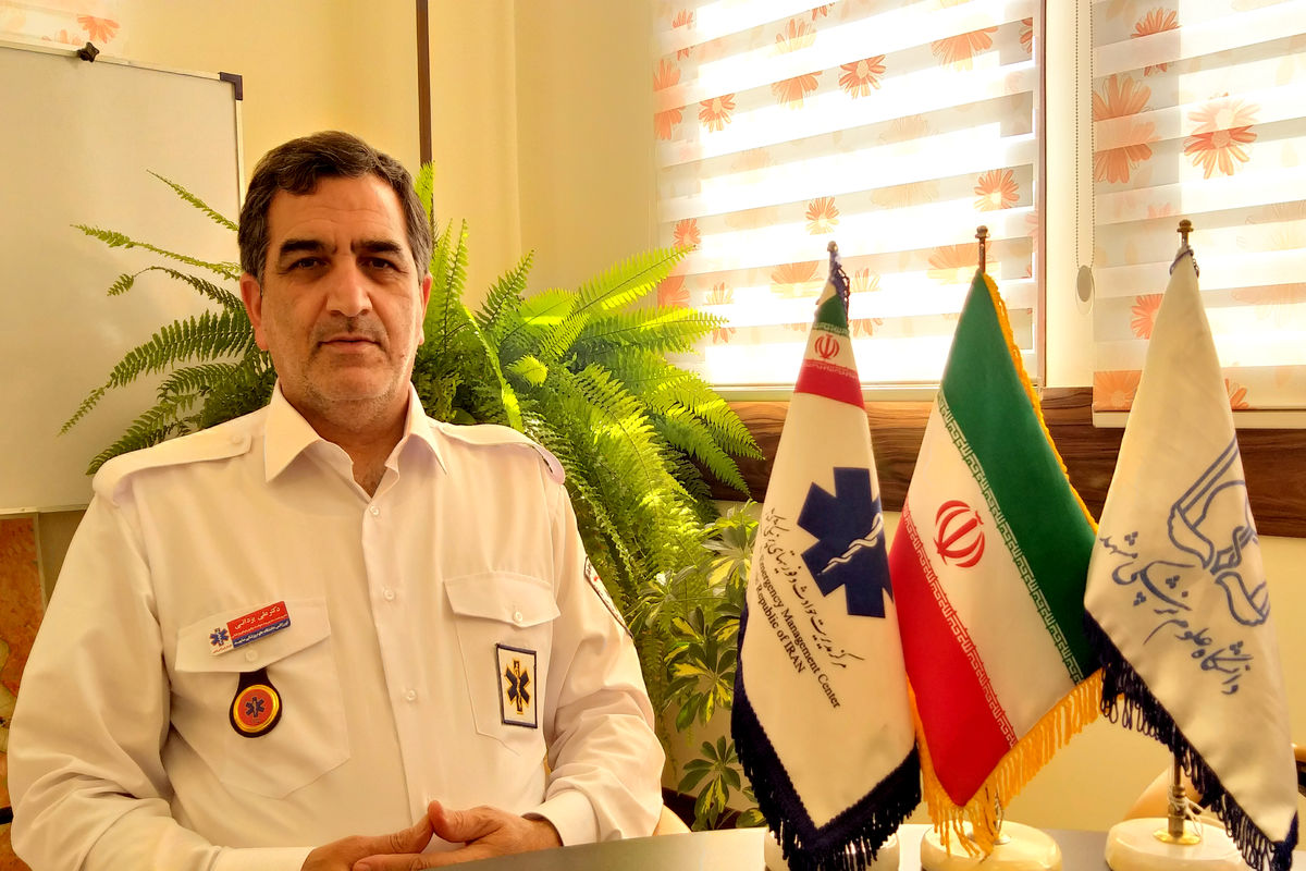 رییس مرکز خدمات اورژانس دانشگاه علوم پزشکی مشهد