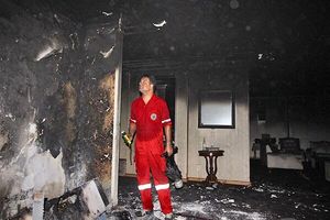 آتش سوزی در بندرعباس سه کشته بر جای گذاشت