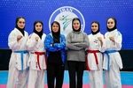 درخشش بانوان کاراته ایران با قهرمانی آسیا