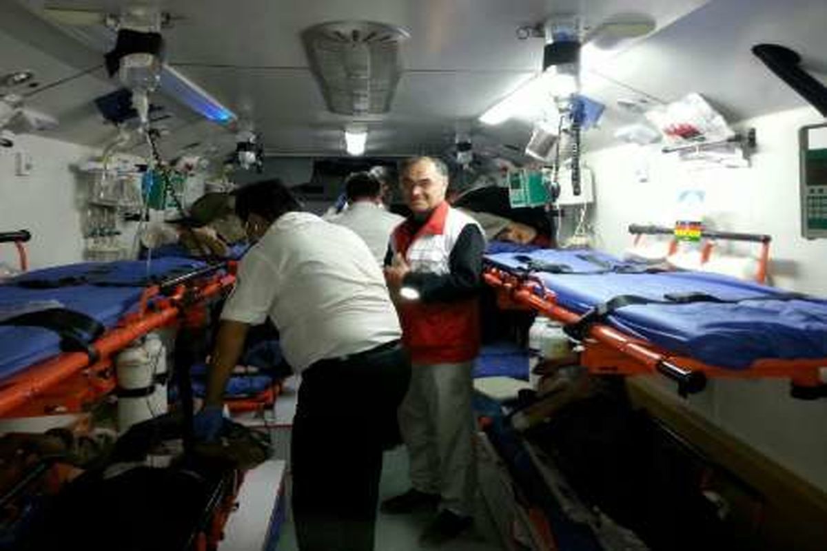 جمعیت هلال احمر در نجف