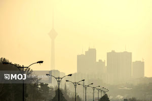 کیفیت هوای تهران اول خرداد ۱۴۰۴ / شاخص کیفیت هوای تهران روی عدد ۱۲۱ و ناسالم است