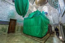 ضریح حرم امامین جوادین(ع) بسته شد