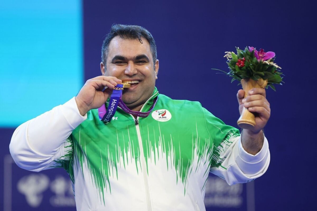 احمد امین‌زاده در دسته فوق سنگین پاراوزنه‌برداری