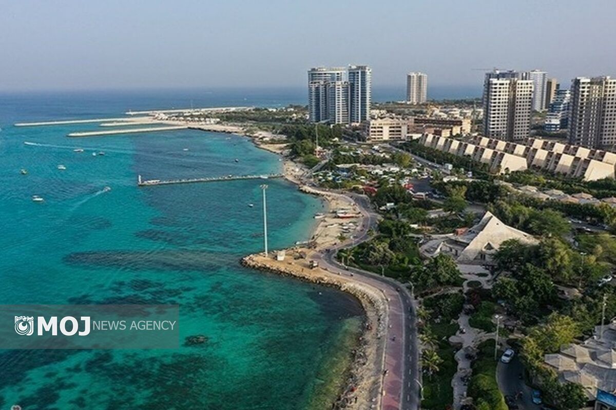 عکس هوایی کیش
