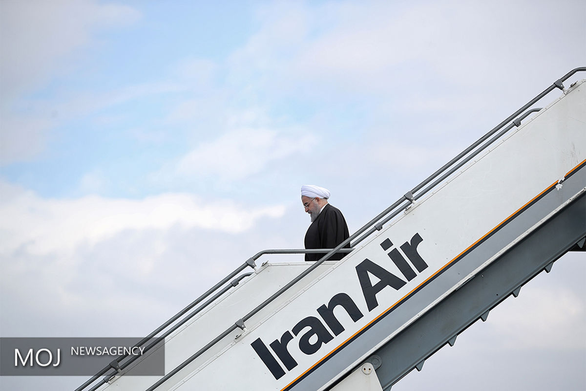 رییس جمهور وارد تبریز شد