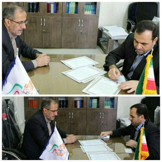 امضای تفاهمنامه همکاری تاکسیرانی کرمانشاه با معاونت پیشگیری از وقوع جرم دادگستری
