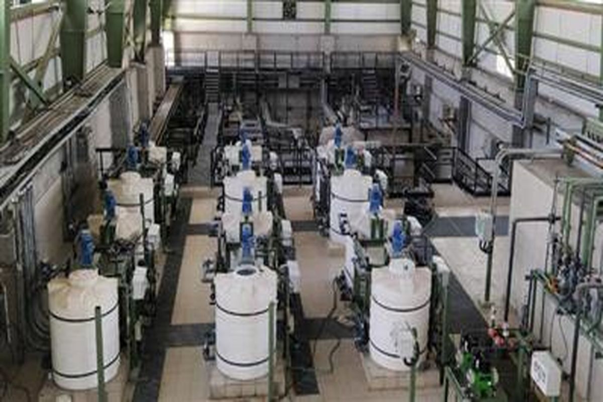 تصفیه خانه استحصال پساب شهری