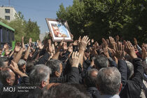 پیکر حبیب‌الله کاسه‌ساز به آرامگاه ابدی بدرقه شد