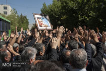 پیکر حبیب‌الله کاسه‌ساز به آرامگاه ابدی بدرقه شد