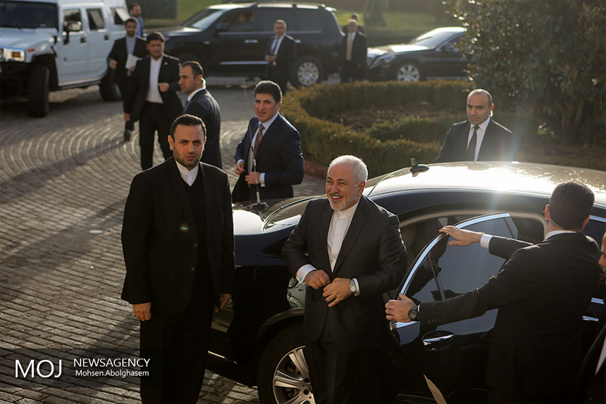 سفر ظریف به اربیل