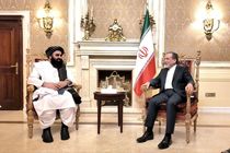 سرپرست وزارت خارجه افغانستان با وزیر خارجه ایران دیدار کرد