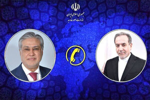 محمد اسحاق‌دار و عباس عراقچی گفتگو کردند