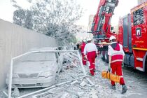 لحظات نفس‌گیر عملیات ۳ ساعته نجات یک جوان پس از حمله اسرائیل + فیلم