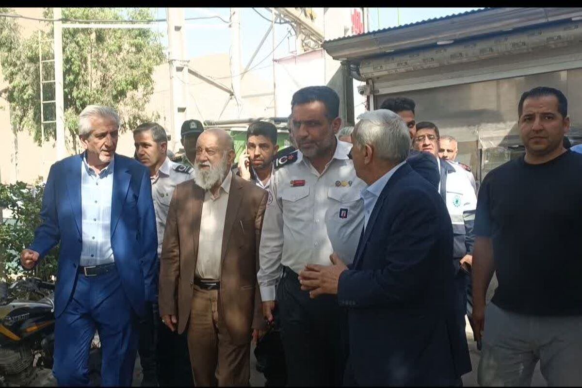 بازدید بازار گل 