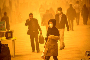 ورود دوباره توده‌ گرد و خاک از کشورهای همسایه به ایران