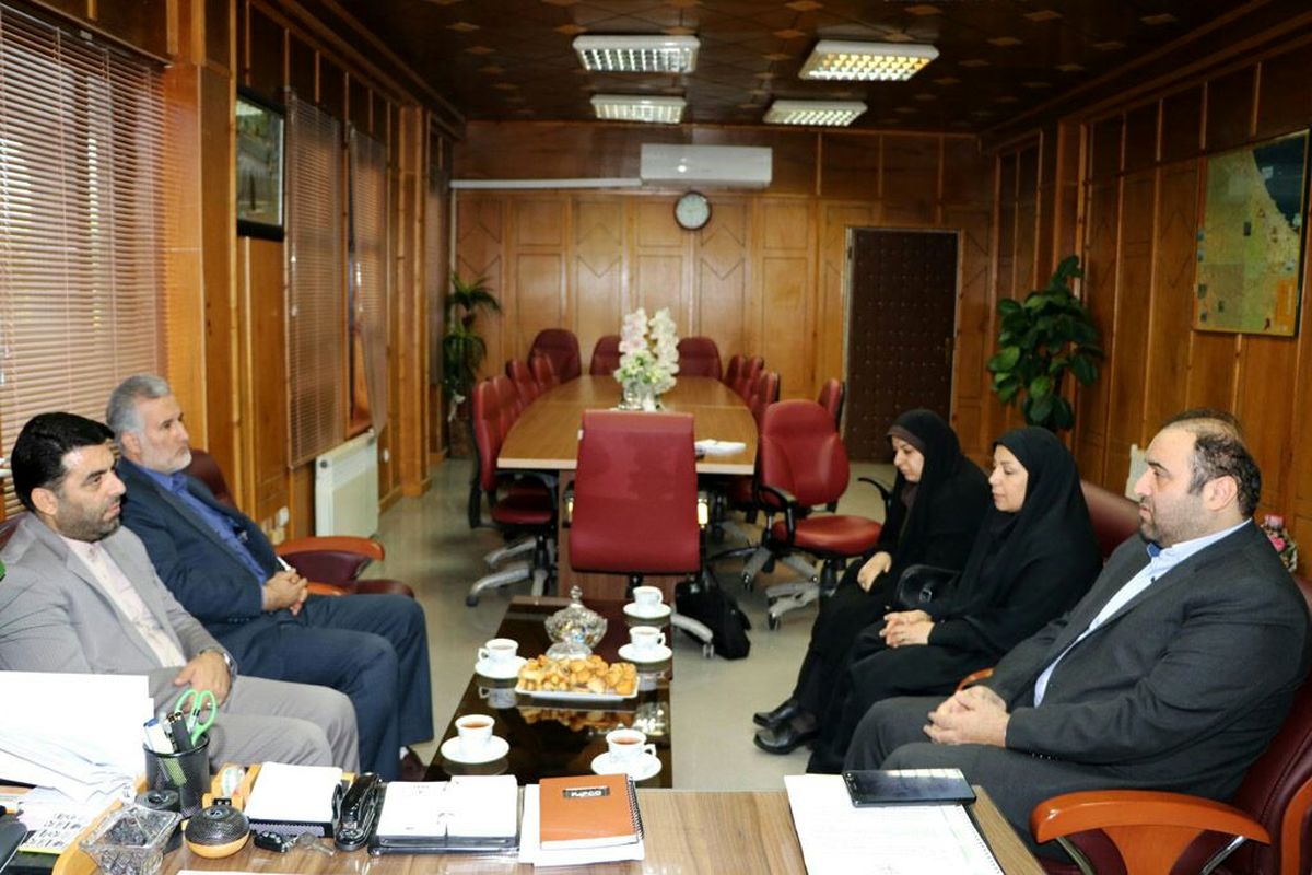 دیدار فرماندار رضوانشهر با مدیر کل کانون استان گیلان