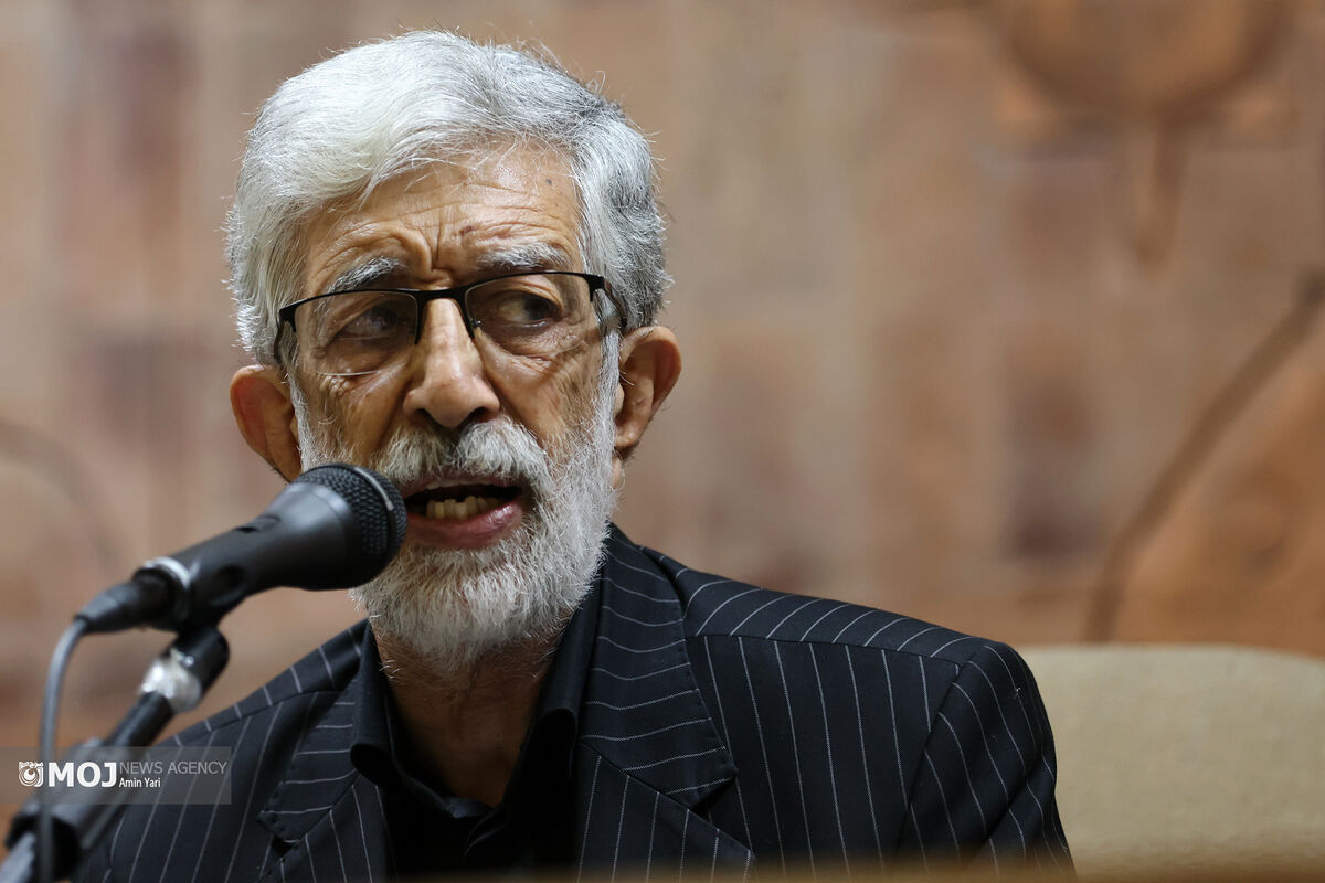 مراسم ترحیم والده غلامعلی حداد عادل