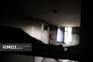 هلال احمر شهرستان ایذه پس از حمله تروریستی