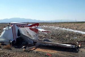 سقوط هواپیمای فوق سبک اطراف سد درودزن