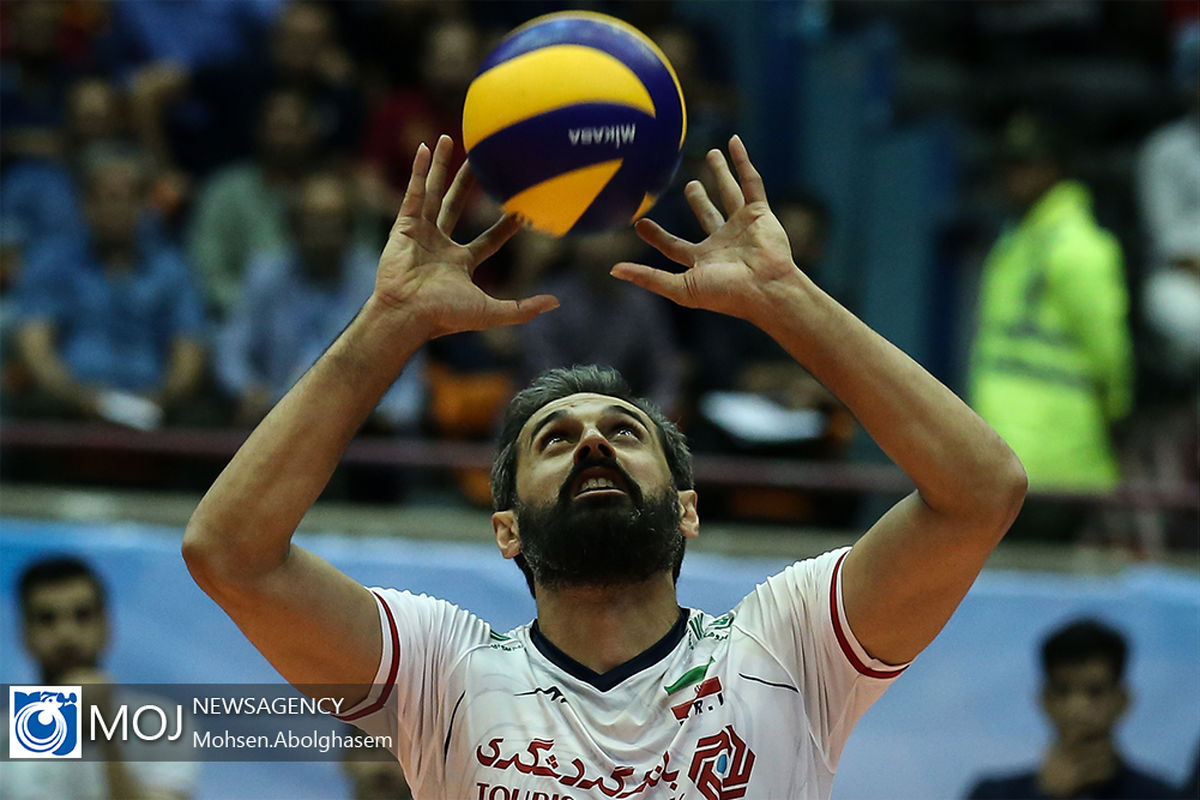 دیدار تیم های ملی والیبال ایران و استرالیا