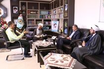 دیدار رئیس کل دادگستری دادگستری استان با فرمانده انتظامی استان قم به مناسبت هفته نیروی انتظامی
