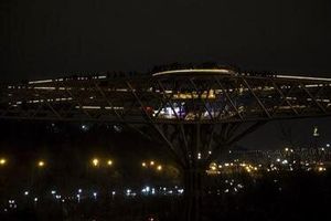 چراغ‌ های پل طبیعت برای دو شب متوالی خاموش می‌ شود