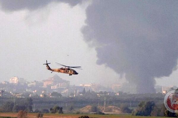 بالگرد نظامی صهیونیست ها در شرق بیت لحم سقوط کرد