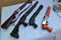 کشف ۴ قبضه سلاح جنگی در خمینی شهر