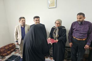 فرماندار نکا از فرهنگی روشندل فرهیخته روستای طوسکلا تجلیل کرد