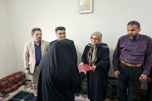 فرماندار نکا از فرهنگی روشندل فرهیخته روستای طوسکلا تجلیل کرد
