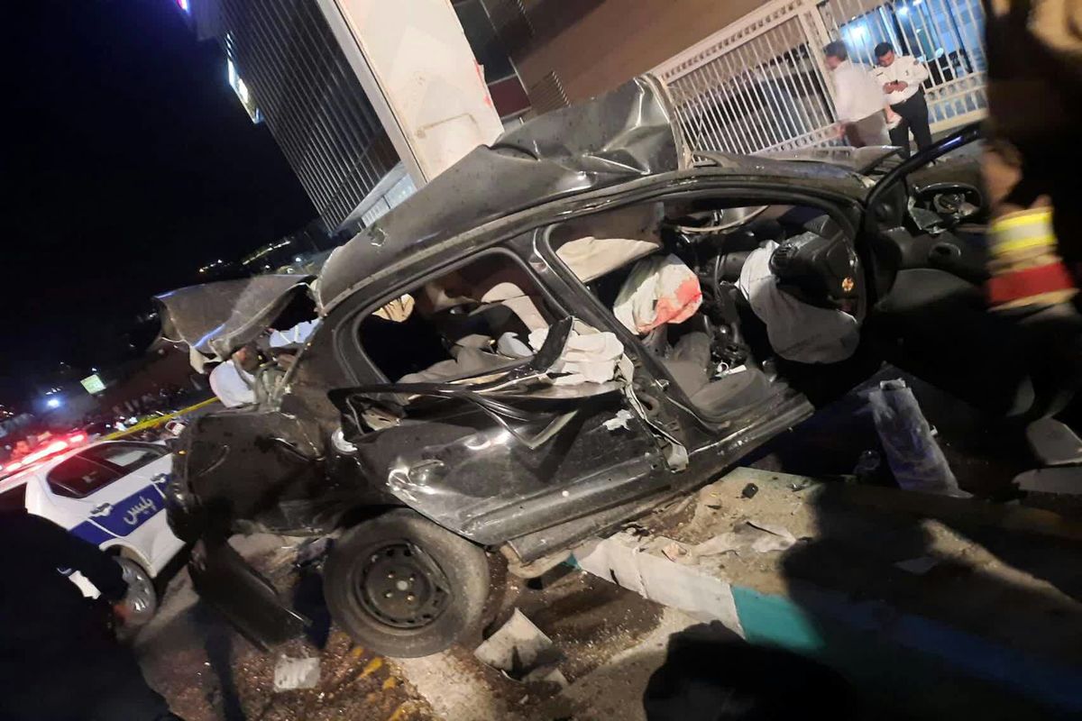 تصادف وحشتناک