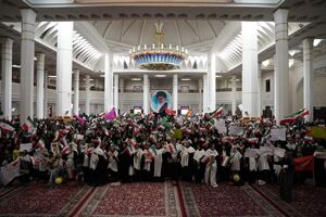 اجتماع بزرگ زینبیون شیراز در حمایت از ولایت برگزار شد