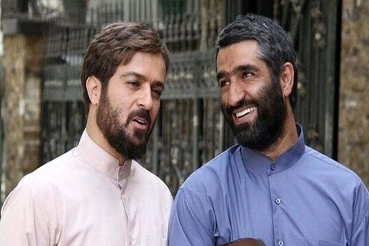 پژمان جمشیدی و احمد مهرانفر در فیلم سینمایی دینامیت