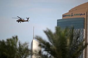 ۶ نفر در حادثه سقوط بالگرد در کشور قطر جان باختند