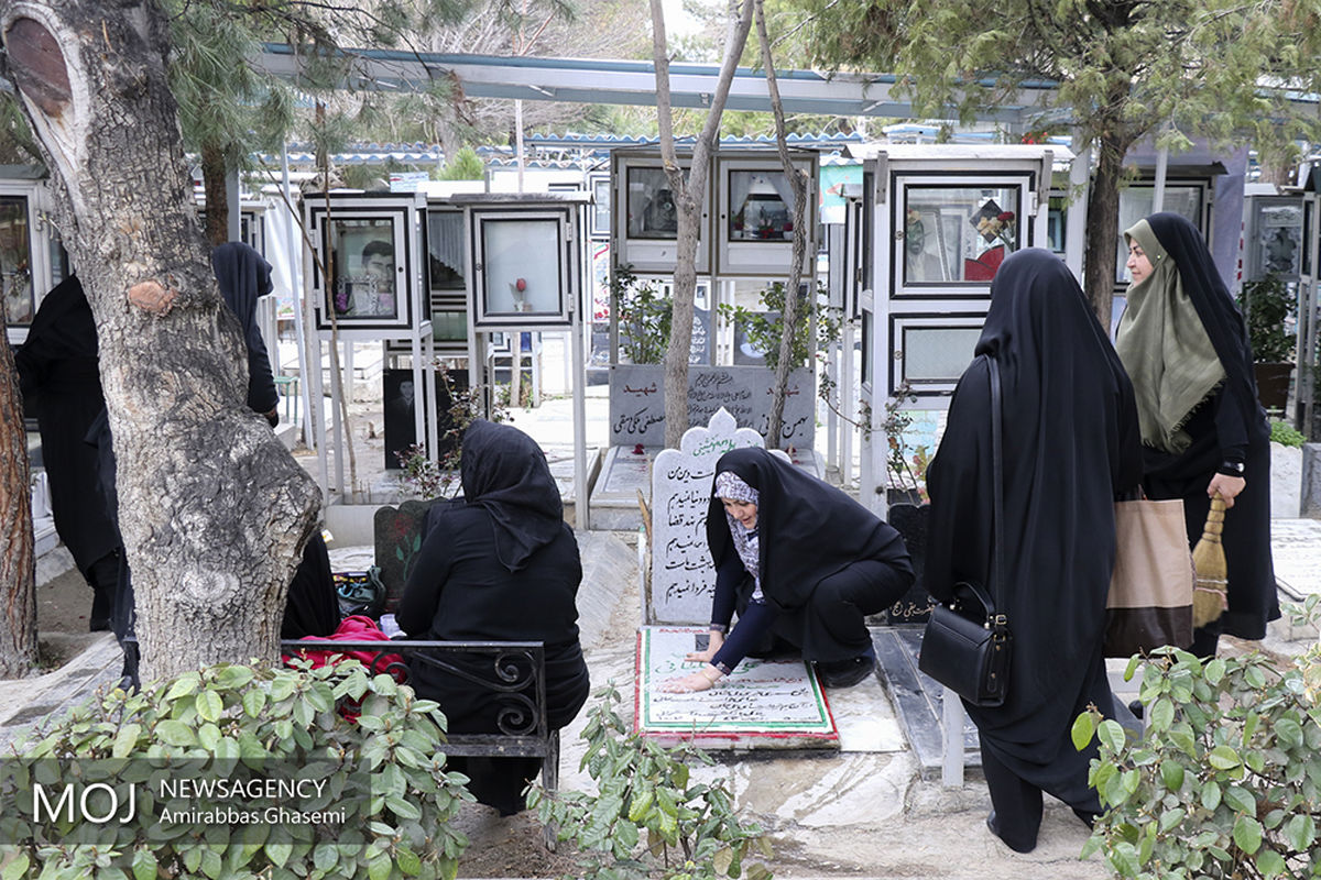 آخرین جمعه سال در بهشت زهرا (س)