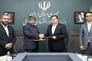 قرارداد عاملیت پرداخت حقوق و سرمایه در گردش بنگاه های اقتصادی با حضور معاون وزیر اقتصاد و مدیرعامل بانک ملت منعقد شد
