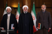 جلسه سران سه قوه - ۲۰ آذر ۱۳۹۷