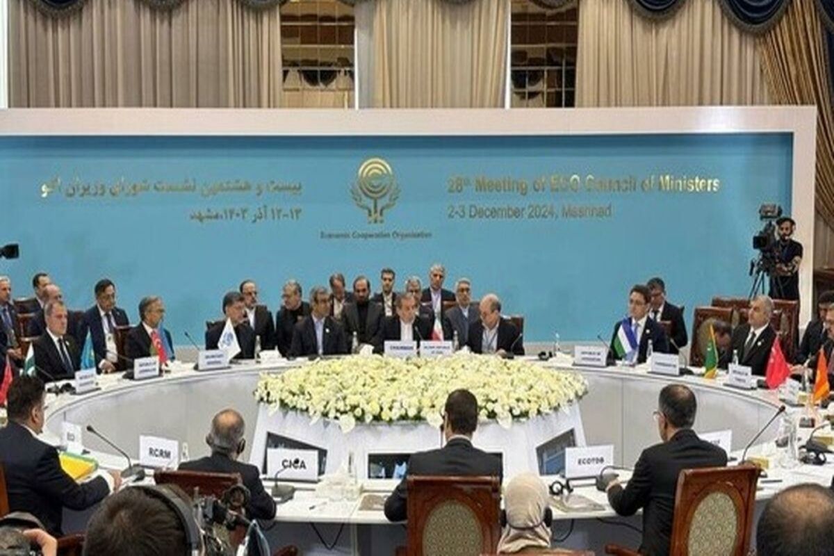 وزیر امور خارجه ایران در اجلاس اکو مشهد