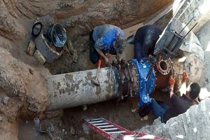 مشکل آب مناطق زلزله زده شهرستان بندرلنگه مرتفع شد